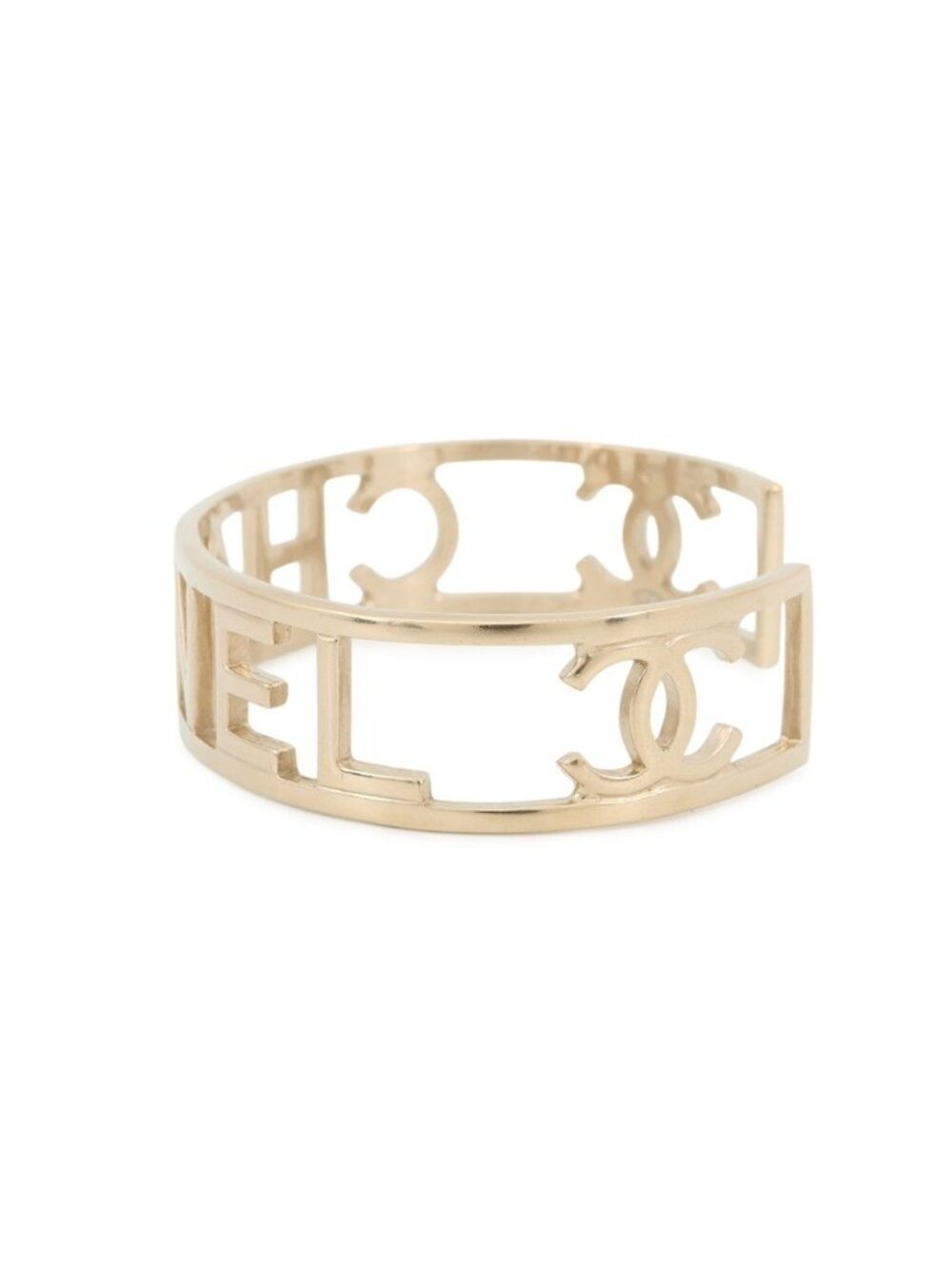 Chanel Bracelet CC Logo Watermark Bangle - Picture 2 of 10